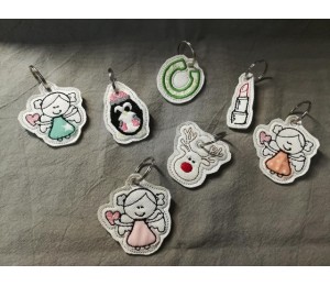 Stickserie ITH - Anhänger Mix 1